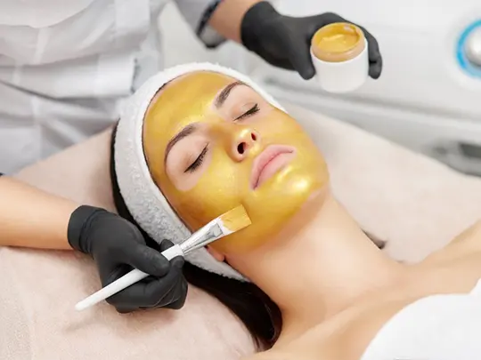 Anti-aging skin therapy z golden mask 